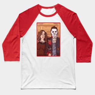 Halloween - Haddonfield Gothic Baseball T-Shirt